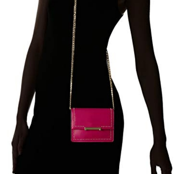 Ivanka Trump Mara Mini Shoulder Cerise - Picture 3 of 4